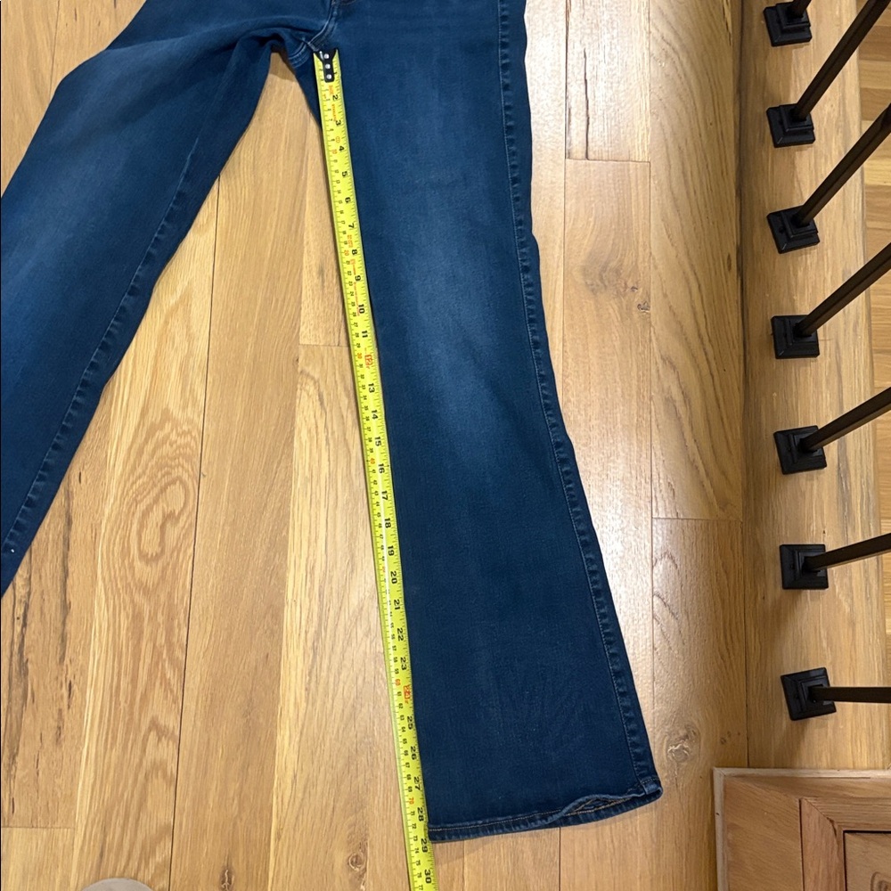 Lucky Brand Uni Boot Jeans dark wash Womens sz 1 - Picture 2 of 4